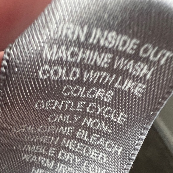 Marled Tie Hem Button Front Crepe Top‎ Size Large Roll Tab Sleeves V Neck A3 - Picture 5 of 12